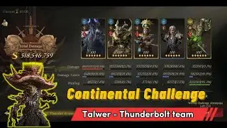 Thunderbolt Team vs Talwer | Continental Challenge Boss | Season 2 | Dragonheir: Silent Gods