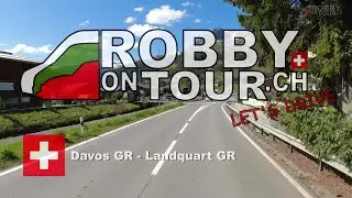 Davos ⇨ Landquart, Schweiz 🇨🇭 | Let's Drive🚐 4K UHD 60fps