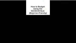 How to be budgeting like a pro