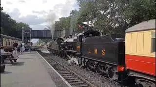 Grange Class 6880 'Betton Grange' & 7F 13809 departing Sheringham, North Norfolk Railway, 27/8/25