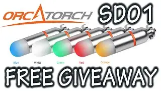 Orcatorch SD01 Beacon Signal Dive Light Review and Free Giveaway