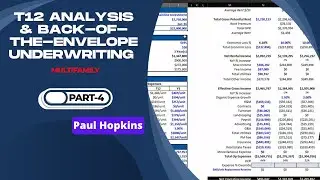 T12 Analysis & Quick Back-of-the-Envelope Underwriting for Multifamily Properties | Part-4