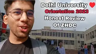 1st Day Of College♥️ || Zakir Husain Delhi College (Delhi University) || Orientation 2023