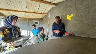 Building a Nomadic Mother&rsquo;s Shelter with the Skilled Hands of a Deaf Master in the Mountains🛖
