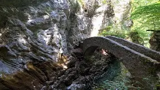 Switzerland, the Areuse river