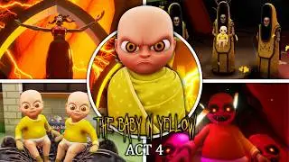 The Baby in Yellow: ACT 4 | Crown Childcare | Full GAME Walkthrough & Ending (Showcase)