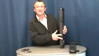 2B Solar Powered Perimeter Alarm Beams Video