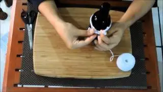 | Life hack | How to cut a glass bottle with a string | Karen
