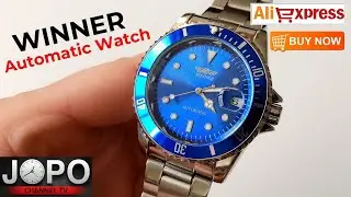WINNER WIN04 Luxury Automatic Submariner Watch│Winner Watch Review│Subtitles