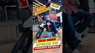 2025 Hero Xpulse 210 Finance Details #shorts #xpulse #motorcycle #smartphone #rider #xtreme250r