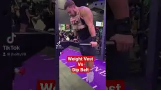 Weight Vest vs Dip Belt - which one do you use and why? - Calisthenics workout / training