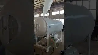 2000L autoclave for mushroom substrate sterilization