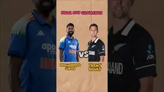 Bowling Challenge: Siraj vs Boult #shorts