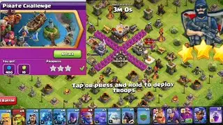 New pirate challenge 3 ★ ||#Courageous.GAMING#coc #clan #clash #gameplay #games #free #gameplay