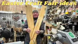 Woodturning. Easter Craft Fair ideas.