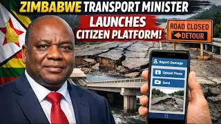 Zimbabwe Transport Minister Launches Citizen Platform for Reporting Damaged Infrastructure