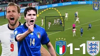 Kane & Chiesa Impact Southgate/Mancini's Tactical Battle | Italy vs England 1-1 | Tactical Analysis