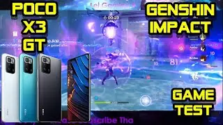 POCO X3 GT || GENSHIN IMPACT GAME TESTING MEDIUM SETTINGS 60FPS