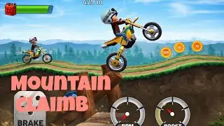 MOUNTAIN CLIMB RACING l GamePlay l Of Road Bike 🚲 l All Stand..