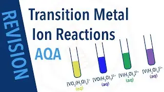 Reactions of Metal Ions in Aqueous Solution AQA REVISION (A-level Chemistry)