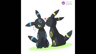 💙🖤Umbreon and Shiny Umbreon edit 💛🖤 for fans