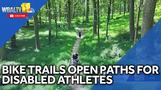 Adaptive bike trails open paths for disabled athletes