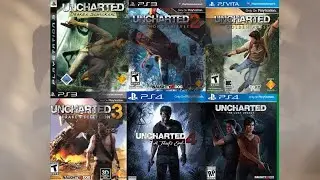THE EVOLUTION OF UNCHARTED TITLE SCREENS