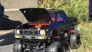 TOYAN 4STROKE RC ENGINE IN A HG-P407 TEST DRIVE!!!!!
