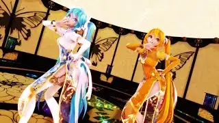 【MMD】 KiLLER LADY 【Tda式改変初音ミク＆亞北ネル 金丝雀チャイナドレス】【N3+CShaderテスト】