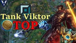 New KOREAN OP ! Tank Viktor Top Lane ?!