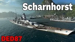 ZACNA MASZYNA - Scharnhorst - World of Warships