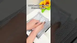 This steel wire rag is so easy to use, wipes clean, doesn't hurt pots and pans, and is strong and du