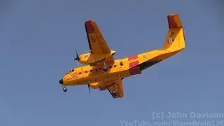 2017 Airshow London - CC-105 Buffalo & SAR Tech Parachute Jump