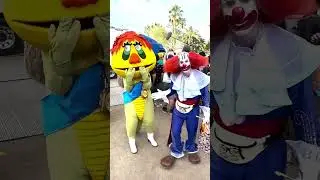 What a great surprise running into our friend Bozo the Clown at Coachella! #bozotheclown #pufnstuf