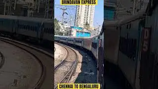 Train no 12639 Brindavanexpress from M.G.R.Chennaicentral to K.S.R.Bengaluru