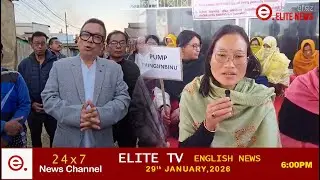 ELITE TV 6:00 PM  MANIPURI NEWS || 29th JANUARY 2026|| ELITE TV