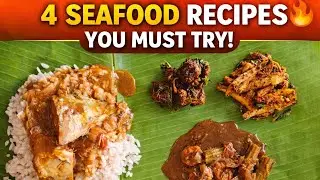 ಬೊಂಬಾಟ್ Sea food ಭೋಜನ at Home || sea food lovers Must try#food #recipiesinkannada #kannadavlogs 