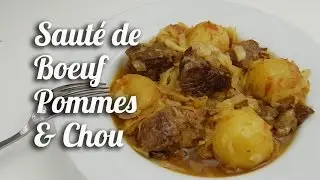 Sauté de boeuf pommes et chou