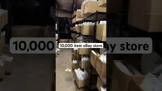 Our 10,000 item eBay store! #ebaysellers #clothingreseller #ebaybolos #whatsold