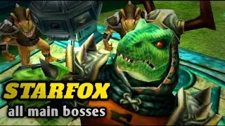 Starfox Adventures / all Main Bosses