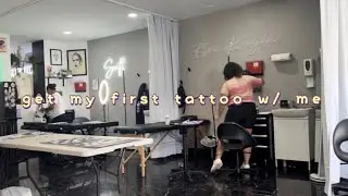 Get my first tattoo w/ me (Vlog)