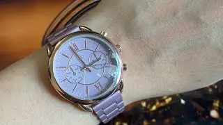 Dressberry Women Mauve Analogue Watch from Myntra