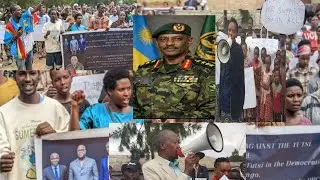 Byakaze mu rwanda,Impunzi z'abanye-congo zigaragambije kubera amagambo mabi babwiwe na General  Maj