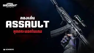 ลองเล่น Assault rifle ทุกกระบอกที่มีในเกม | arena breakout infinite