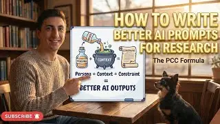 How to Write Better AI Prompts for Research | The PCC Formula