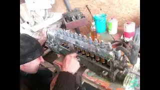 USSR T-34 Tank V12 Diesel Engine Fuel Delivery Pump Repair (After 20 Years of Seizure) - Part 2