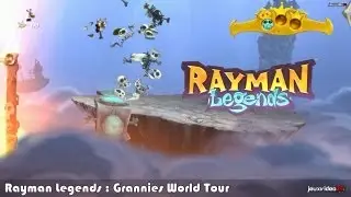Rayman Legends : Living Dead Party #1 - Grannies World Tour