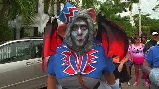 Fantasy Fest Masquerade March Staged in Key West