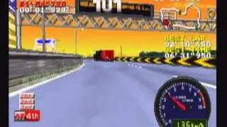 Shutokou Battle 97 Drift King - New Limited Ver 97 - Sega Saturn - Gameplay