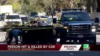 Pedestrian dies in downtown Sacramento crash, police say